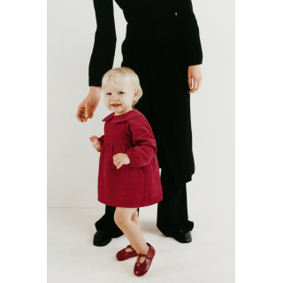 ПЛАТЬЕ И ТРУСИКИ ИЗ ВЕЛЬВЕТА С ВЫШИТЫМИ СЕРДЕЧКАМИ