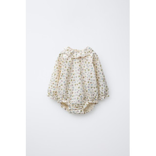 БОДИ С ЦВЕТОЧНЫМ ТЕКСТУРНЫМ РИСУНКОМ