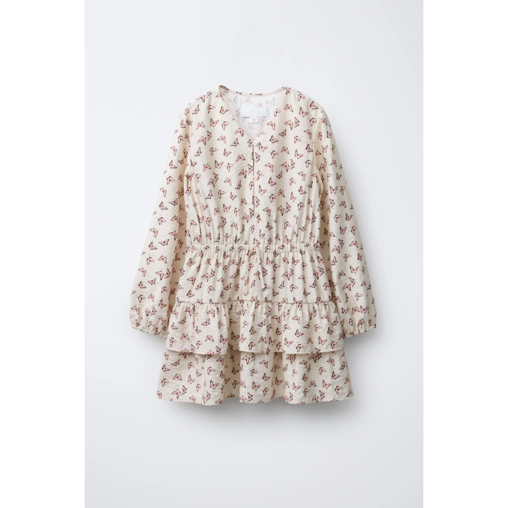 ПЛАТЬЕ С ПРИНТОМ "БАБОЧКИ"