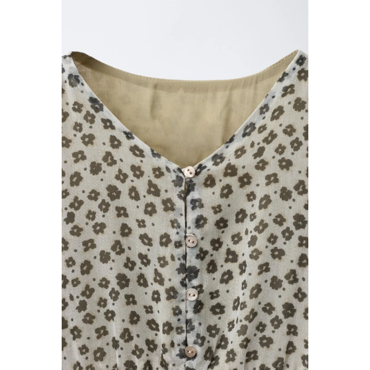 ПЛАТЬЕ С ЦВЕТОЧНЫМ ПРИНТОМ