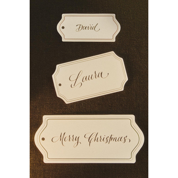 Набор бирок для подарков на рождество (набор из 20 штук)