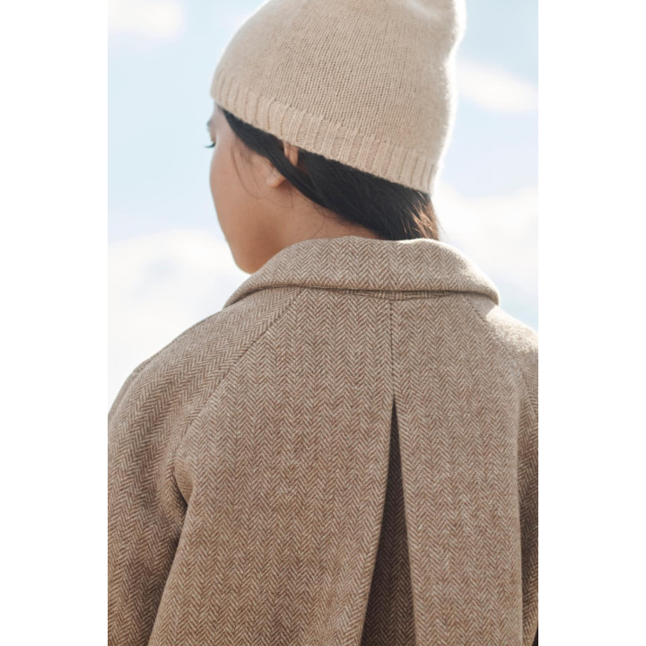 Пальто из шерстяного смесового материала в мелкую клетку, limited edition