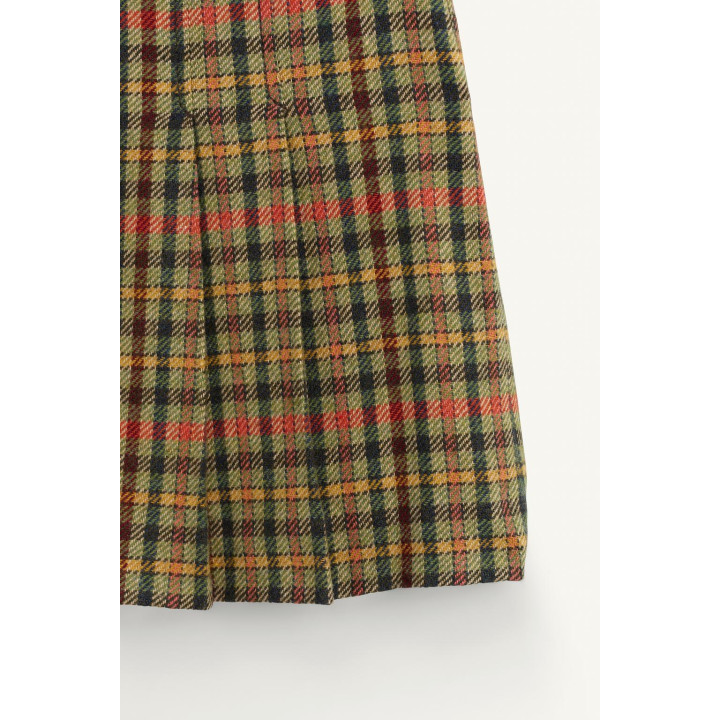 Юбка в клетку limited edition из шерсти