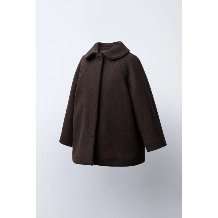 ПАЛЬТО ИЗ СМЕСОВОЙ ШЕРСТИ МАНТИКО