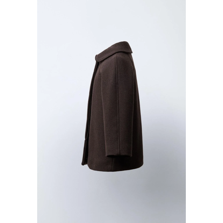 ПАЛЬТО ИЗ СМЕСОВОЙ ШЕРСТИ МАНТИКО