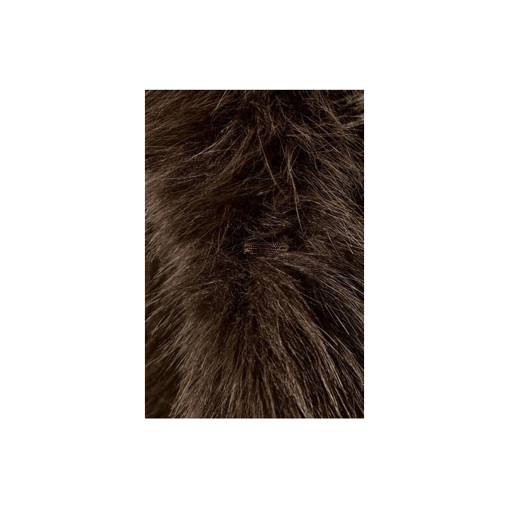 Короткий пальто из искусственного меха