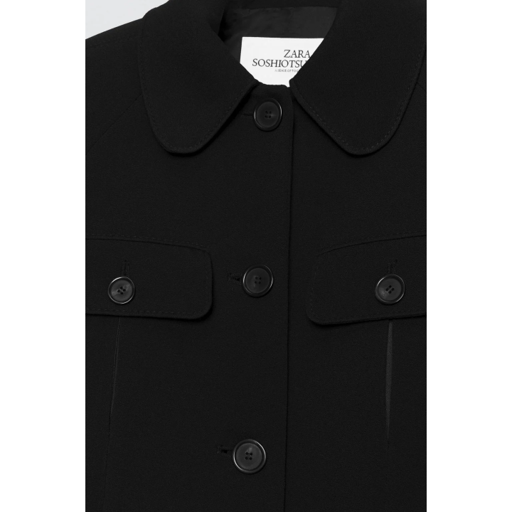 ДВУСТОРОННЕЕ ПАЛЬТО ИЗ ИСКУССТВЕННОГО МЕХА