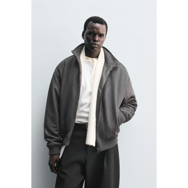 КУРТКА ИЗ ИСКУССТВЕННОЙ ЗАМШИ