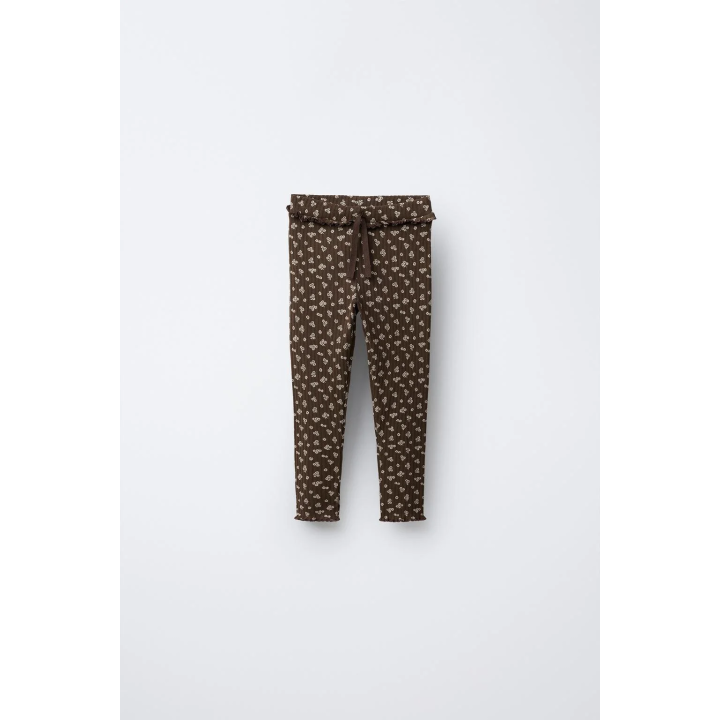 ЛЕГИНСЫ В РУБЧИК С ПРИНТОМ