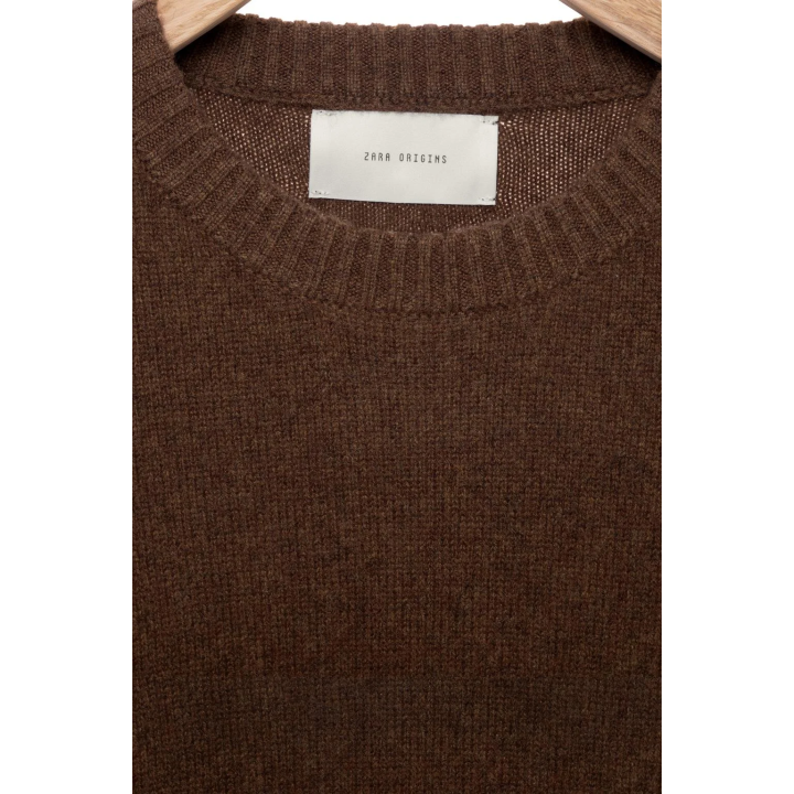 СВИТЕР КЛАССИЧЕСКОГО КРОЯ ИЗ КАШЕМИРА