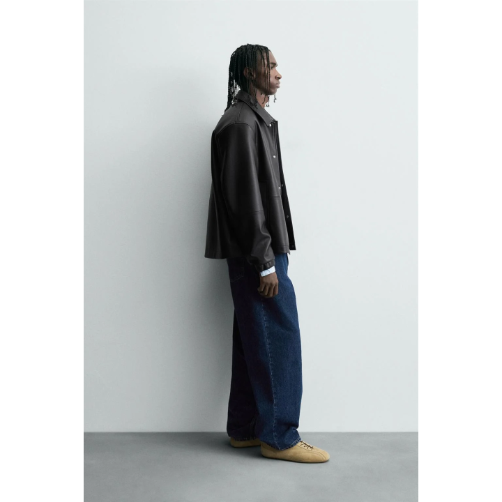 Куртка из искусственной кожи