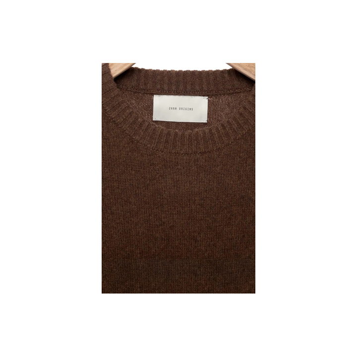 СВИТЕР КЛАССИЧЕСКОГО КРОЯ ИЗ КАШЕМИРА