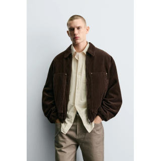 УКОРОЧЕННАЯ СТЕГАНАЯ КУРТКА ИЗ ВЕЛЬВЕТА