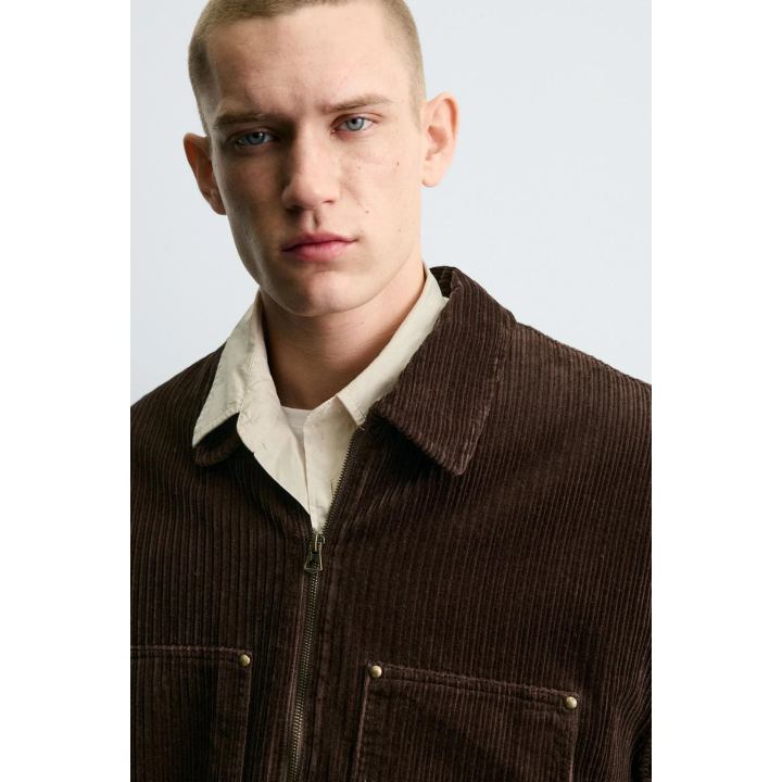 УКОРОЧЕННАЯ СТЕГАНАЯ КУРТКА ИЗ ВЕЛЬВЕТА