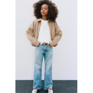 КУРТКА-ШАР ИЗ ИСКУССТВЕННОЙ ЗАМШИ