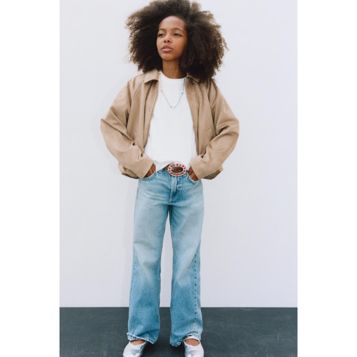 КУРТКА-ШАР ИЗ ИСКУССТВЕННОЙ ЗАМШИ