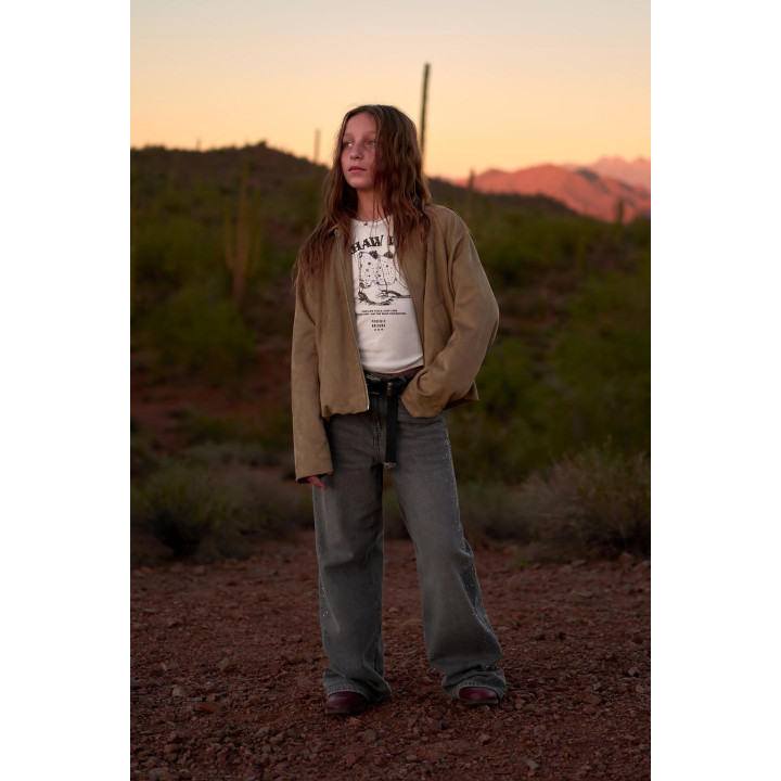 КУРТКА-ШАР ИЗ ИСКУССТВЕННОЙ ЗАМШИ