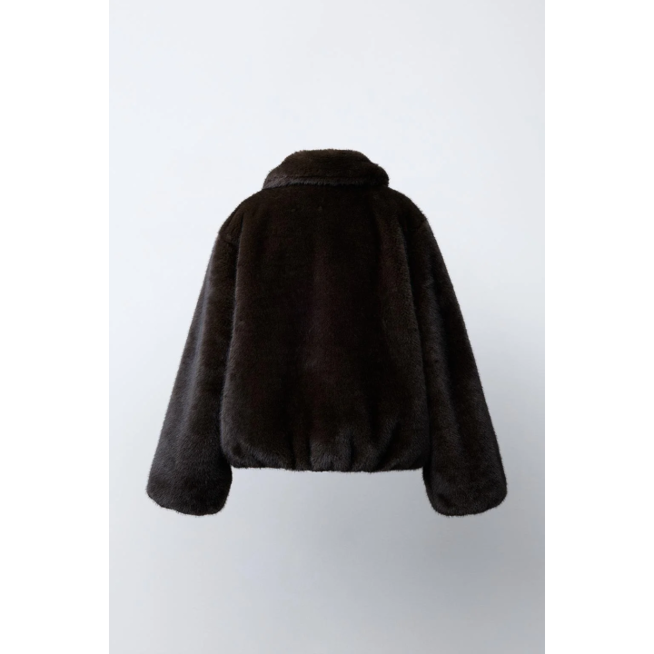 БОМБЕР ИЗ ИСКУССТВЕННОГО МЕХА