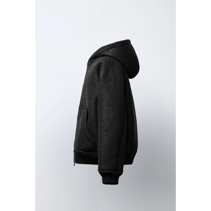 ДВУСТОРОННЯЯ КУРТКА С КАПЮШОНОМ