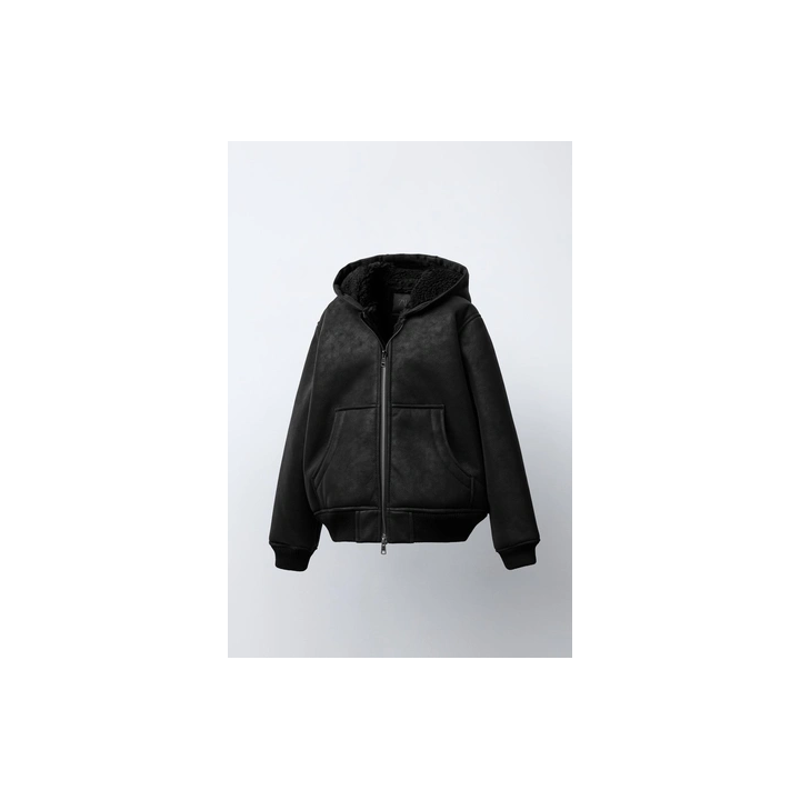 ДВУСТОРОННЯЯ КУРТКА С КАПЮШОНОМ