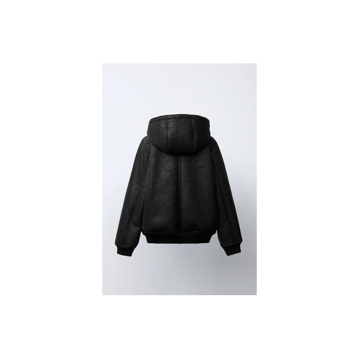 ДВУСТОРОННЯЯ КУРТКА С КАПЮШОНОМ