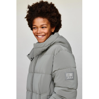 ДЛИННОЕ ПАЛЬТО С НАШИВКОЙ