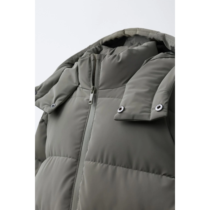 ДЛИННОЕ ПАЛЬТО С НАШИВКОЙ