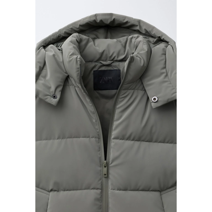 ДЛИННОЕ ПАЛЬТО С НАШИВКОЙ