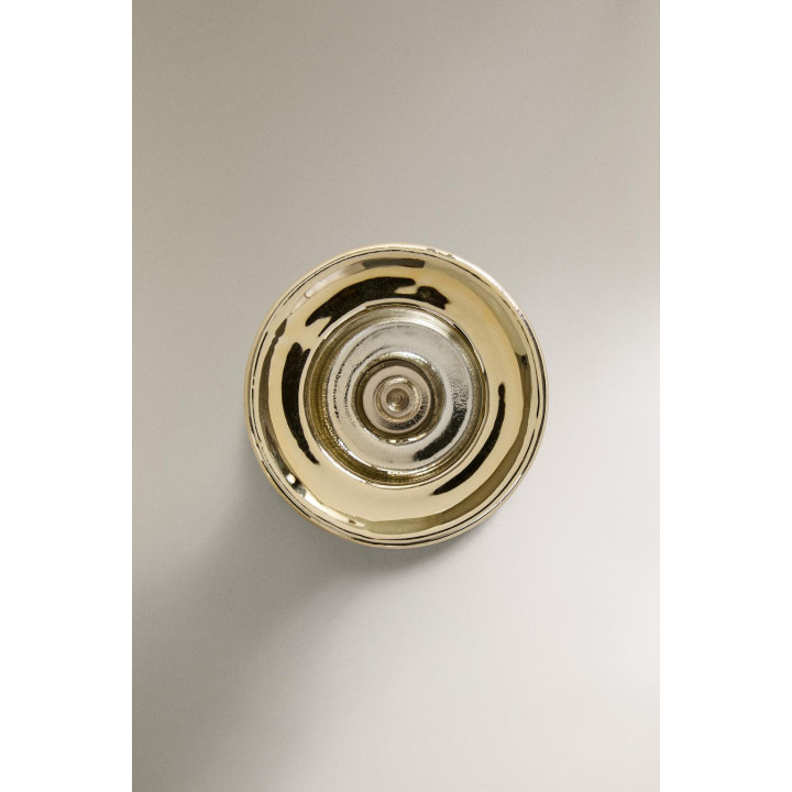 Металлический фарфоровый подсвечник для рождества