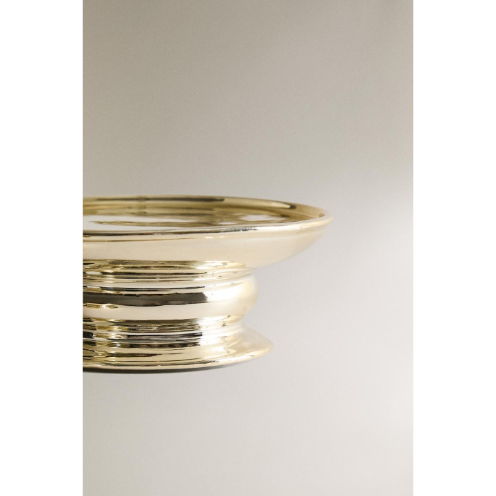 Сияющий подсвечник из фарфора для рождества