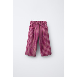 ПРЯМЫЕ БРЮКИ В КЛЕТКУ ВИШИ