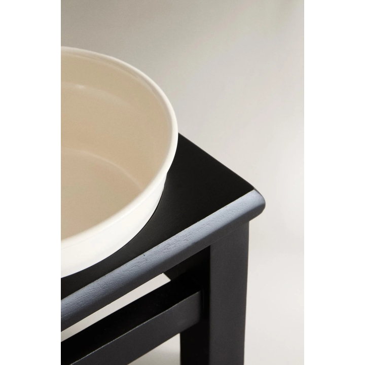 PET FOOD BOWL WITH STAND