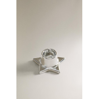 Мини свечной подсвечник из фарфора рождественская звезда