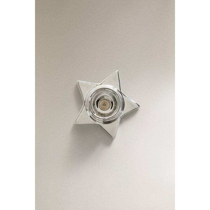 Мини свечной подсвечник из фарфора рождественская звезда