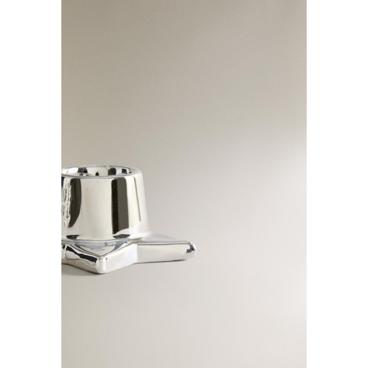 Мини свечной подсвечник из фарфора рождественская звезда