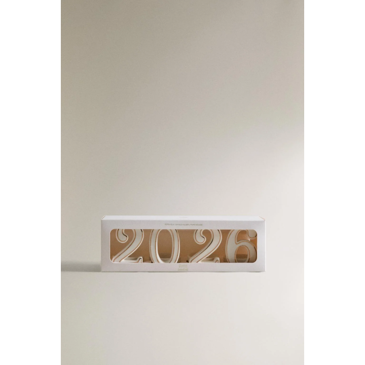 Набор из 2026 рождественских фарфоровых подсвечников (набор из 4 штук)