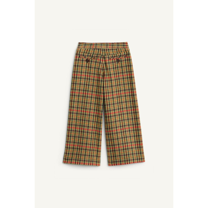 Брюки в клетку ограниченной коллекции с шерстью