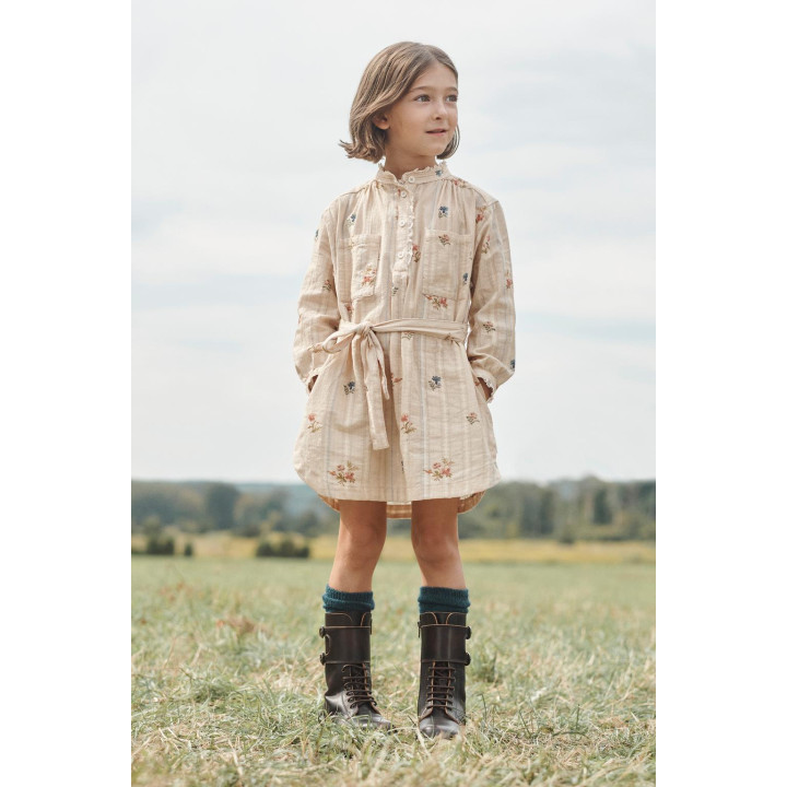 Платье-рубашка с цветочным принтом ограниченной серии