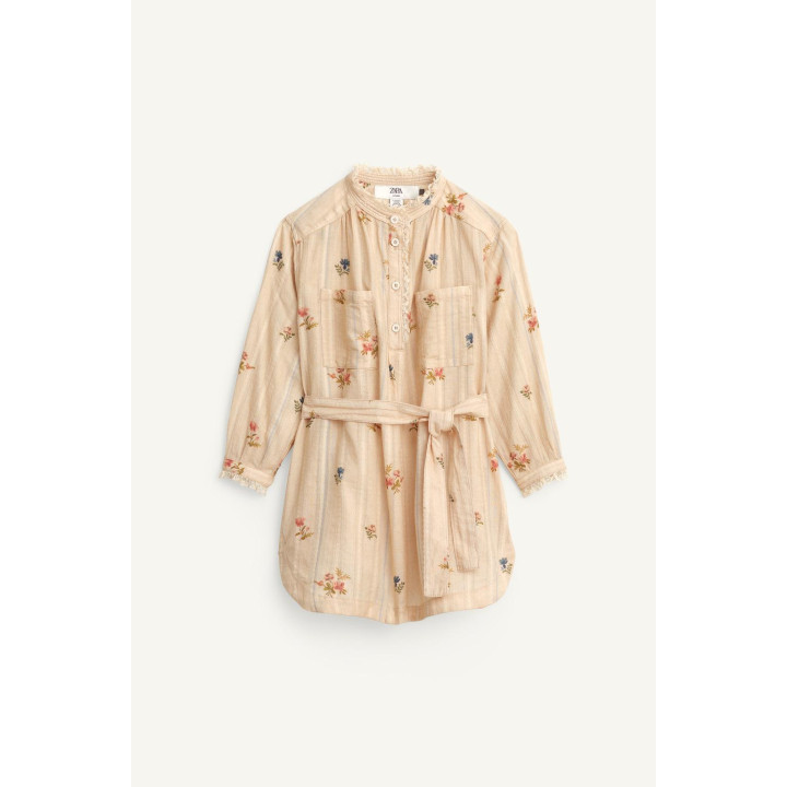 Платье-рубашка с цветочным принтом ограниченной серии