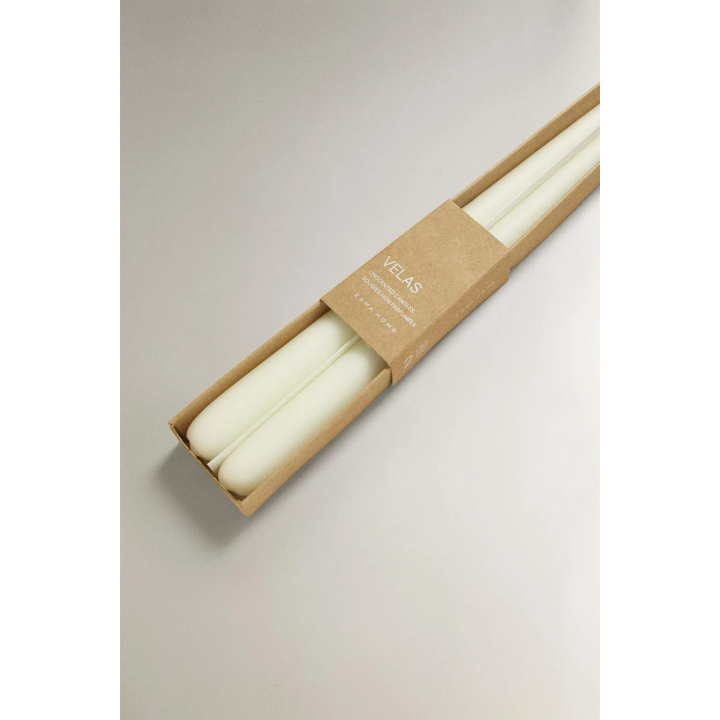 LONG DECORATIVE CANDLE (PACK OF 2)