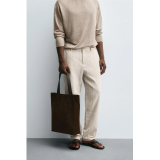 БРЮКИ В ПОЛОСКУ REGULAR FIT