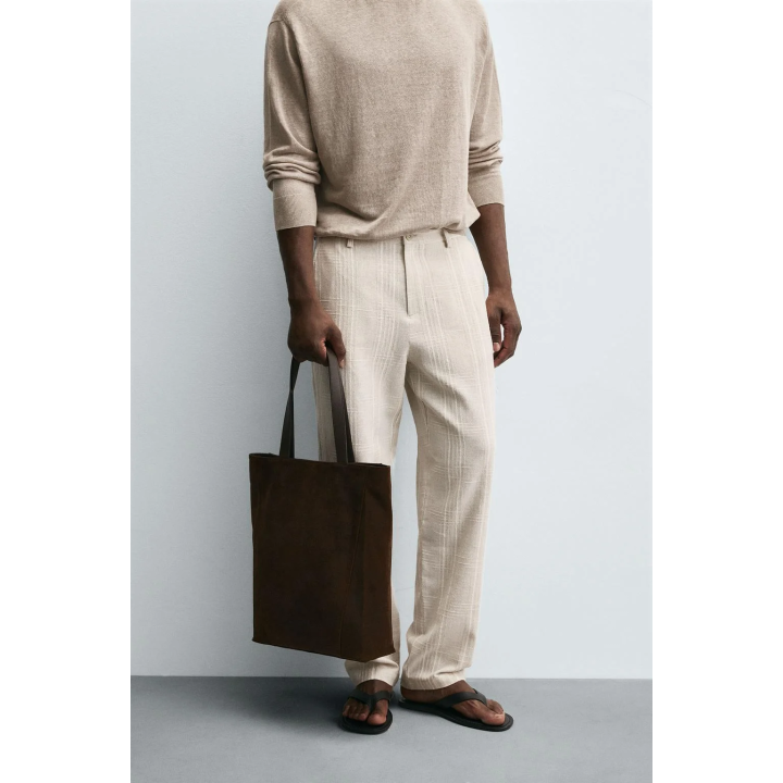 БРЮКИ В ПОЛОСКУ REGULAR FIT