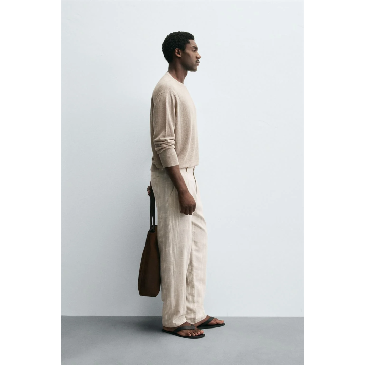 БРЮКИ В ПОЛОСКУ REGULAR FIT