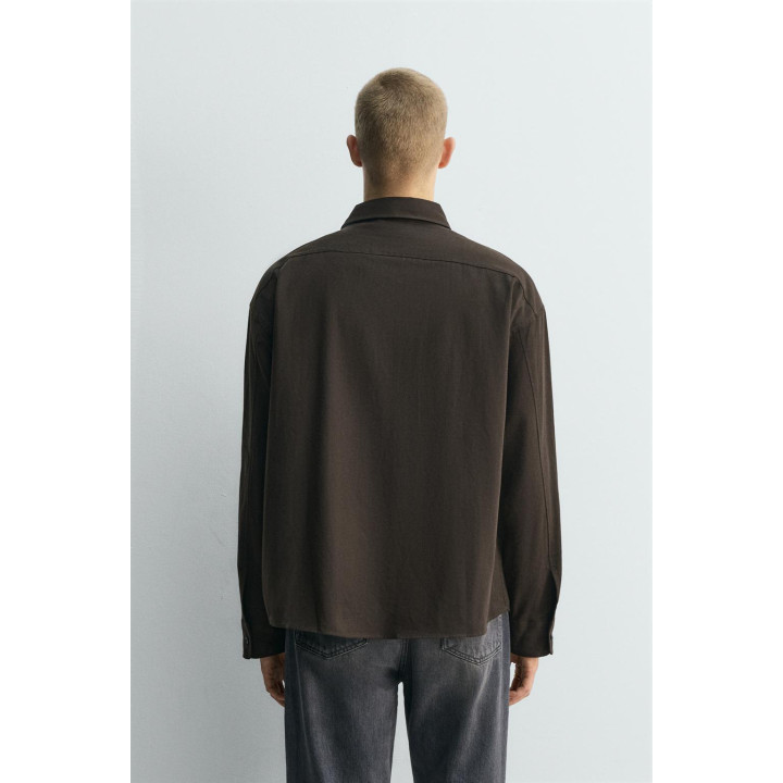 РУБАШКА СТРУЯЩЕГОСЯ ПОКРОЯ RELAXED FIT LIMITED EDITION