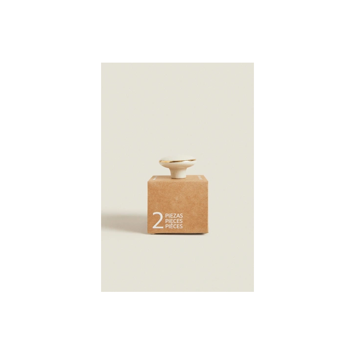 PACK OF ROUND CERAMIC DOOR KNOBS (PACK OF 2)