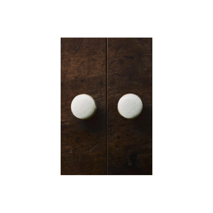 PACK OF ROUND CERAMIC DOOR KNOBS (PACK OF 2)