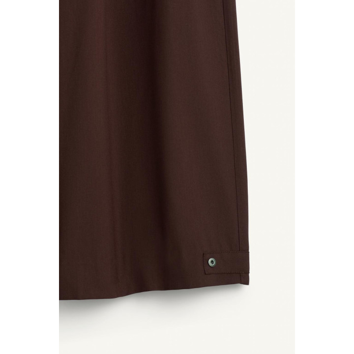 Широкие брюки из шерсти и вискозы