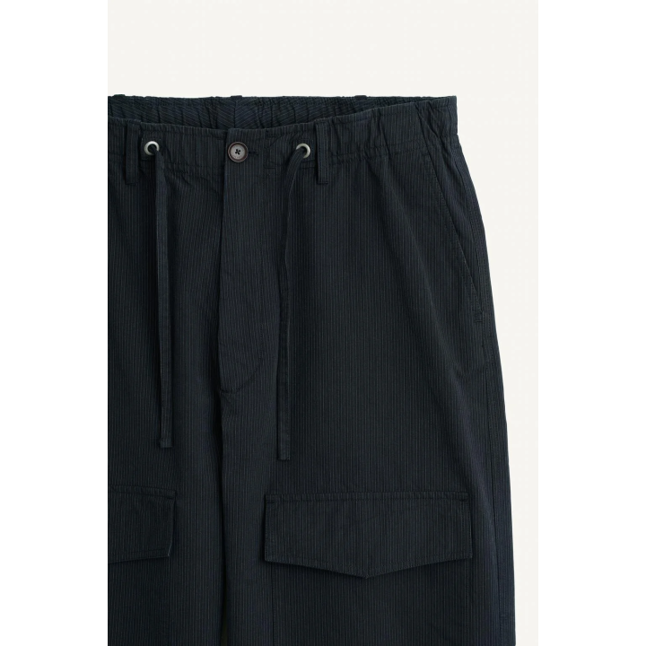 Брюки с принтом полосатой зари