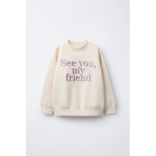 ТОЛСТОВКА С ВЫШИТЫМ ТЕКСТОМ