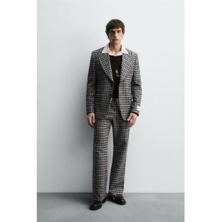 КЛЕТЧАТЫЙ КОСТЮМНЫЙ БЛЕЙЗЕР HARRY LAMBERT FOR ZARA X DISNEY